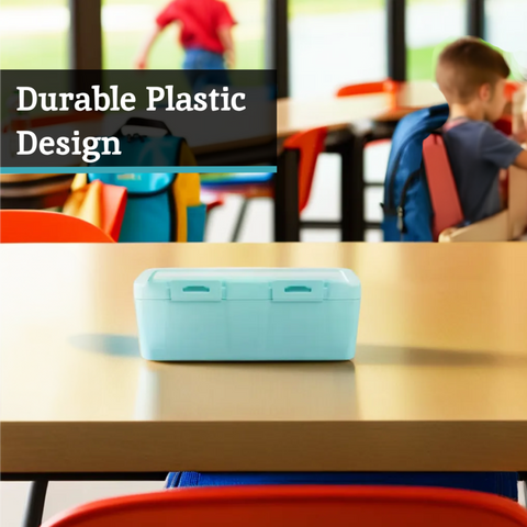 Grub Tub Mint Green 2 Section Lunch Box