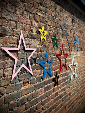 Rustic Garden Star Decorations