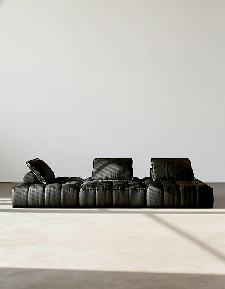 Lani Modular Seater Sofa, Single Seater, Black