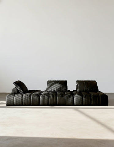 Lani Modular Seater Sofa, Single Seater, Black