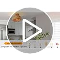Schindora Bamboo Ceiling Light,Rattan Semi Flush Mount Ceiling Light Fixture,Handmade Boho Rattan Light Fixtures,Farmhouse Light Fixtures for Bedroom Nursery Hallway Corridor Passway