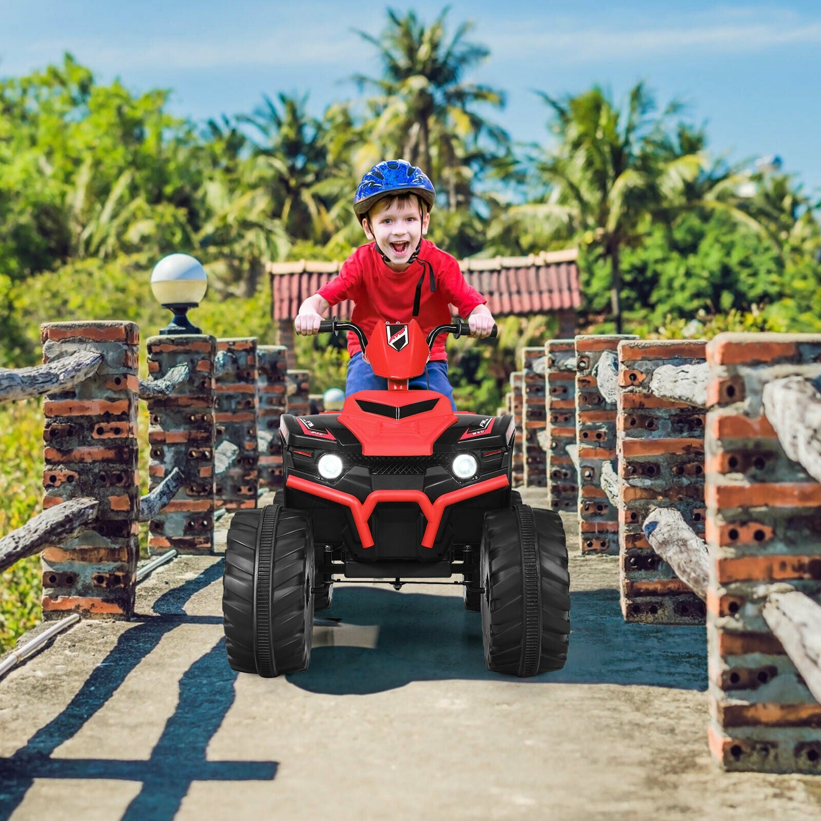 12v Electric Kids Ride On ATV / Quad Bike-Black