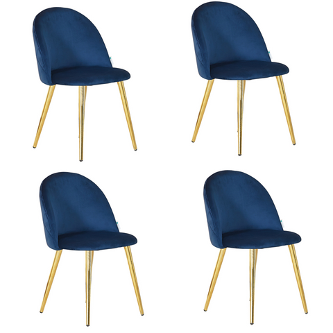Lucia Velvet Dining Chair Or Dressing Table Chair