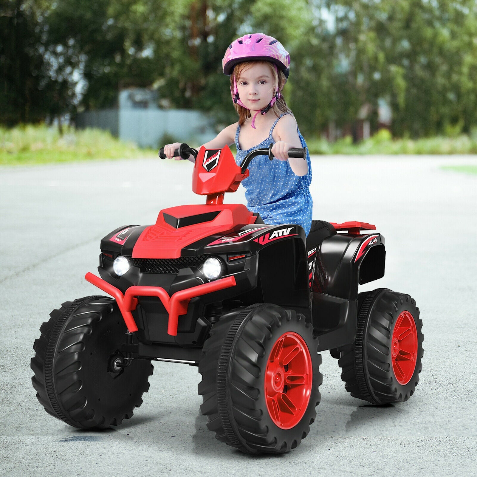 12v Electric Kids Ride On ATV / Quad Bike-Black