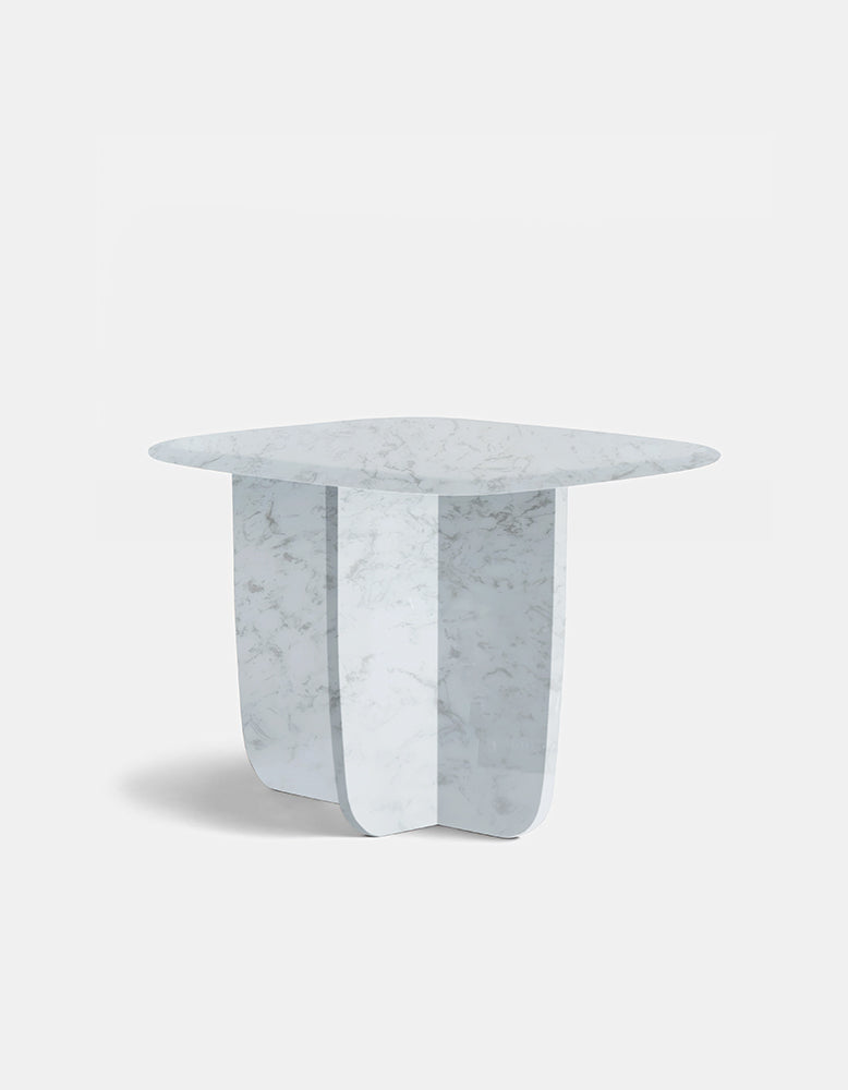 Farina Side Table, Marble