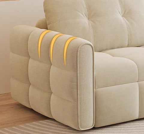 Nguyen Two Seater Sofa Bed, Three Seater Sofa Bed