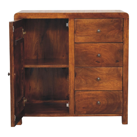 Artisan Furniture Solid Mango Wood Aspen Cabinet