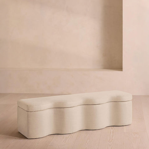 Sampson Storage Bench, Shoe Bench, Linen