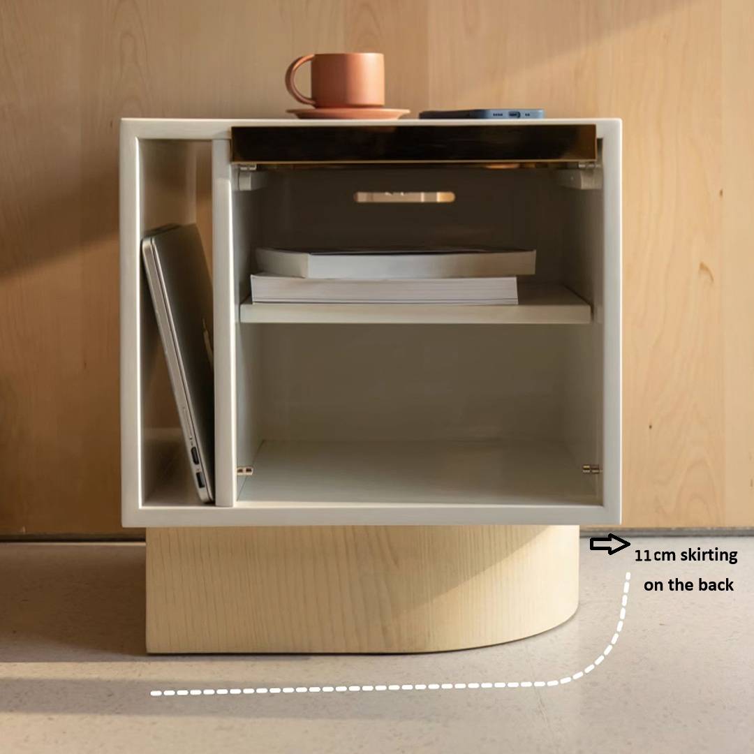 Chatterjee Bedside Table With Book Holder