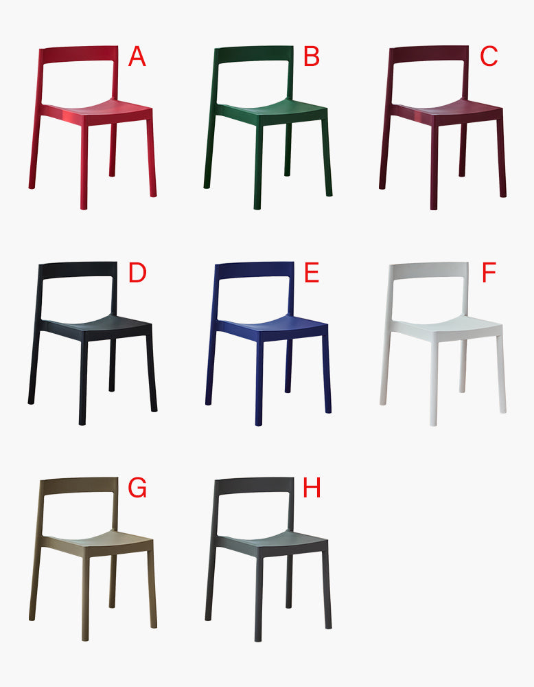 McAllister Plastic Dining Chair, PP