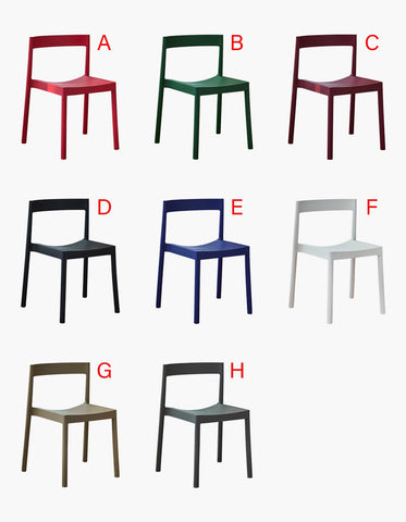 McAllister Plastic Dining Chair, PP