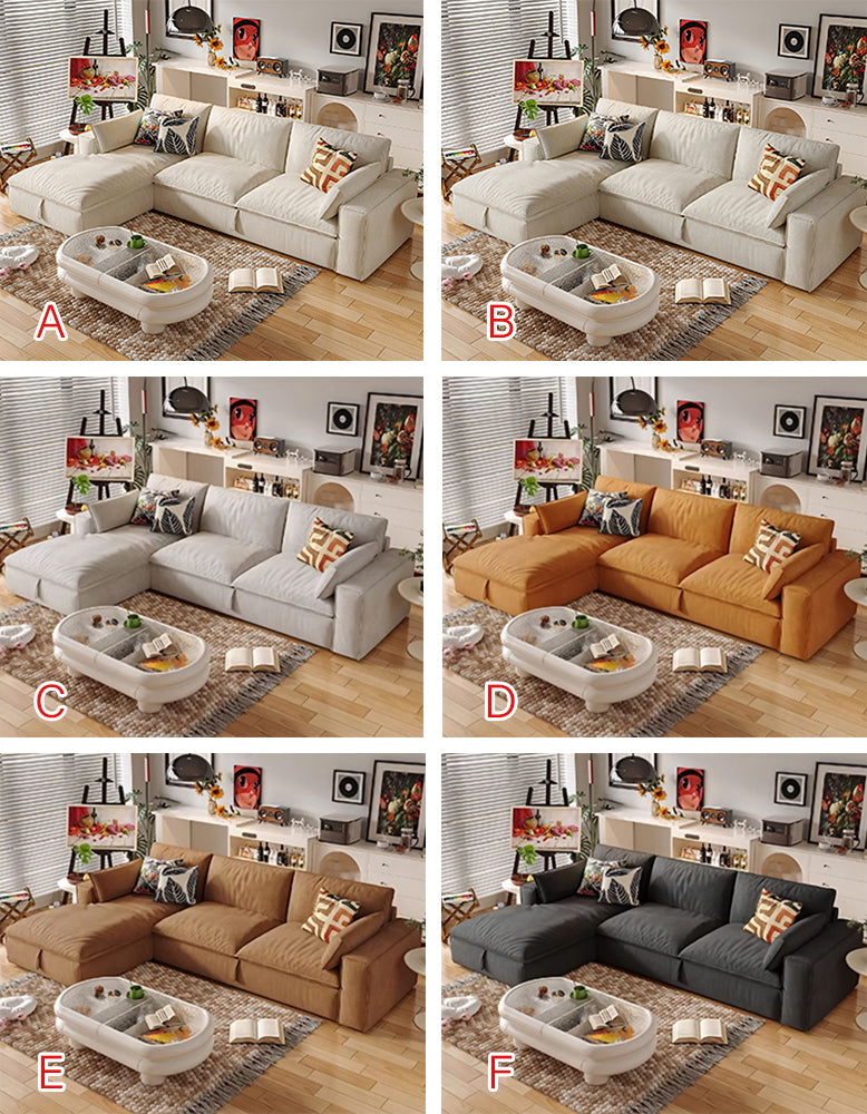 Acosta Corner Sofa Bed With Storage, Suede