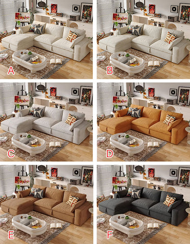 Acosta Corner Sofa Bed With Storage, Suede