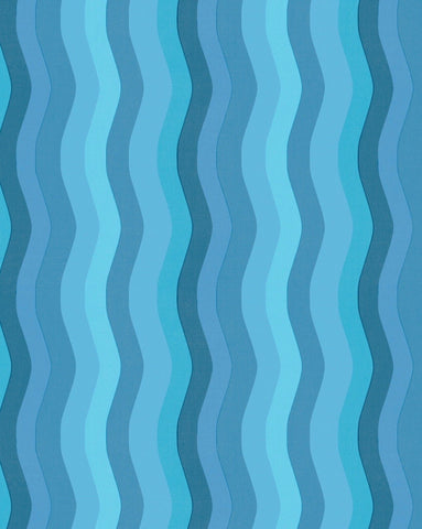 Wavy Stripe Wallpaper
