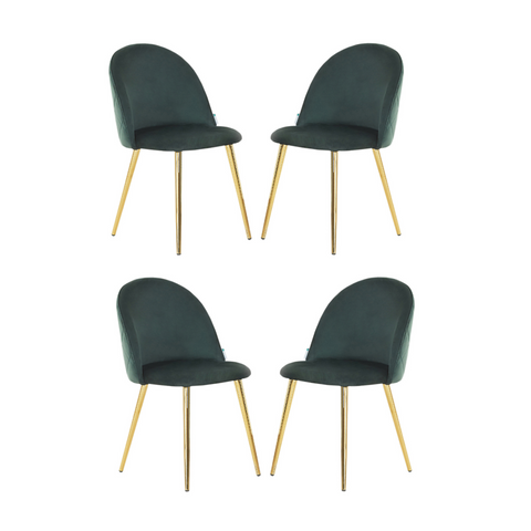 Lucia Velvet Dining Chair Or Dressing Table Chair