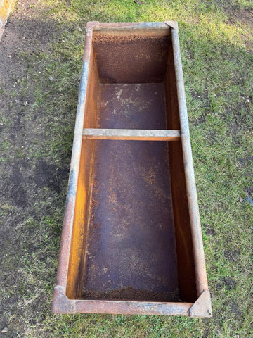 Reclaimed Galvanised Trough Planter /  Raised Bed Plant Tree Shrub Herb Pot CC