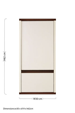 Chelsea Wall Cabinet with Drawer