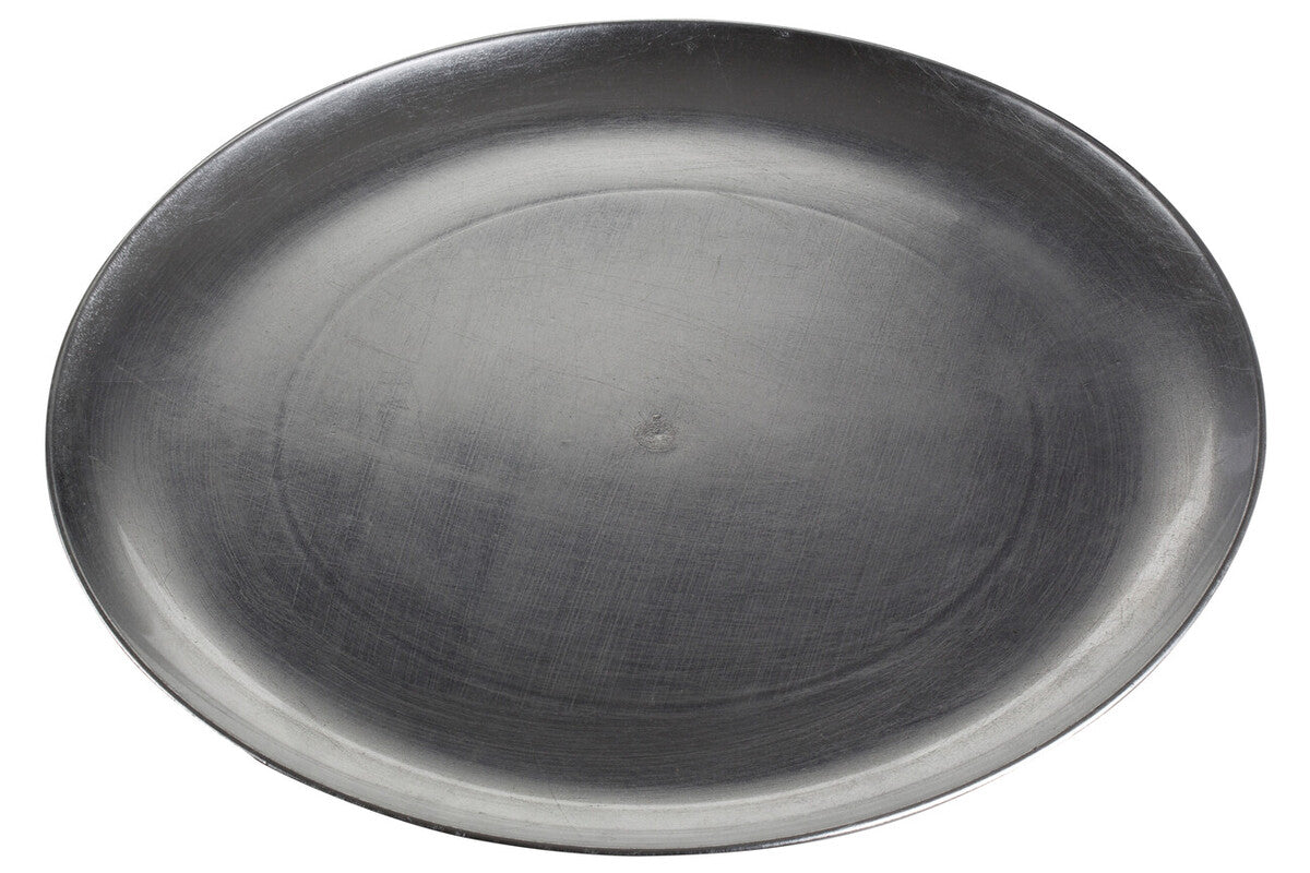 Paxton Set of Four 33cm Dia Silver Coupe Charger Plate