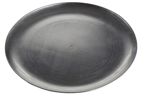 Paxton Set of Four 33cm Dia Silver Coupe Charger Plate