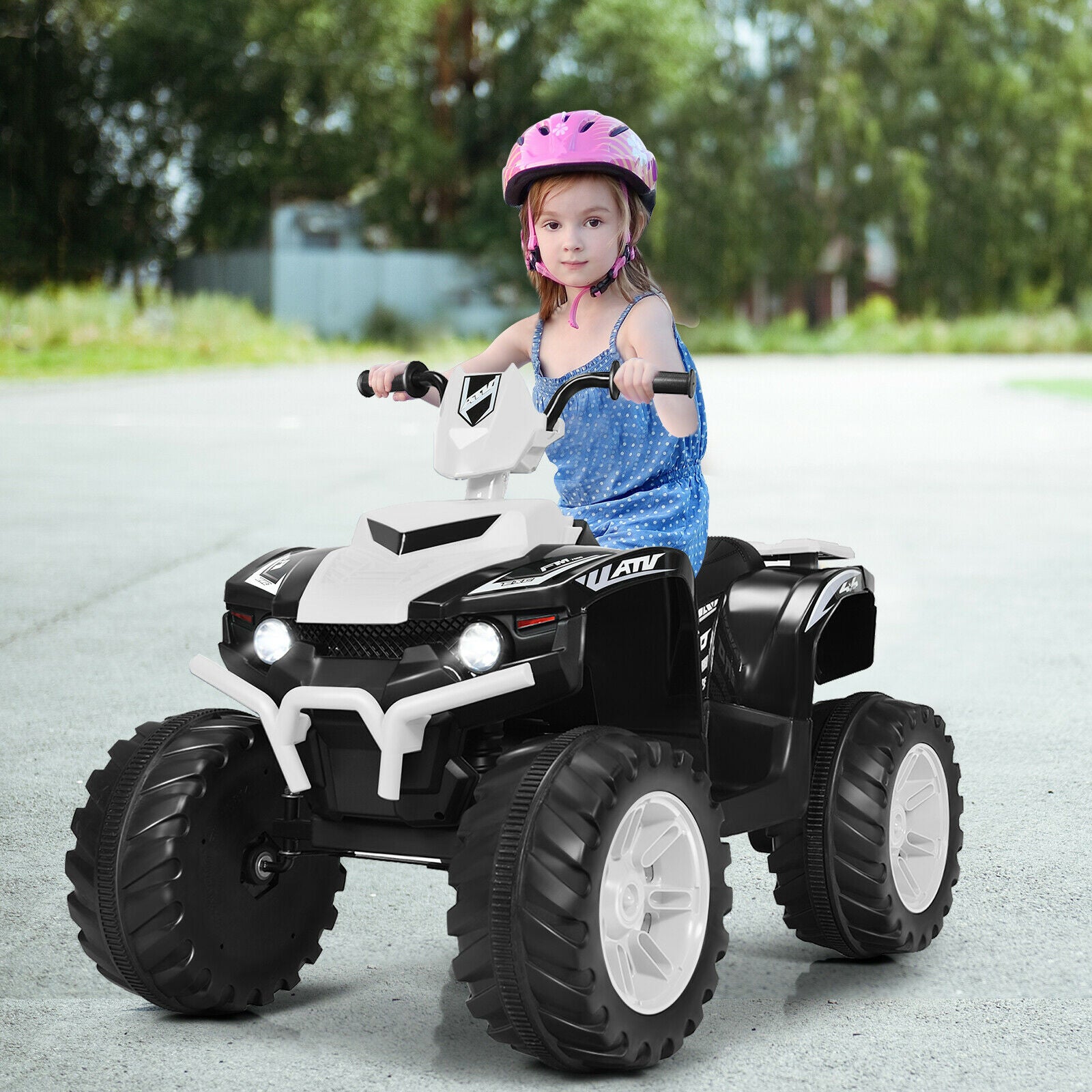 12v Electric Kids Ride On ATV / Quad Bike-Black