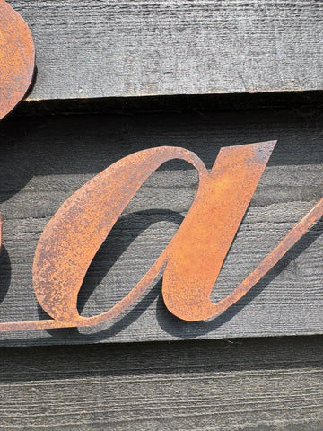 Rustic Bar Sign for Home & Garden