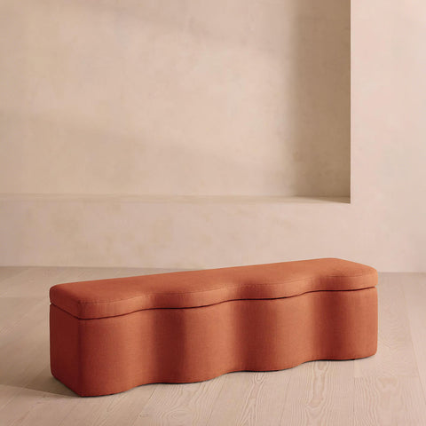 Sampson Storage Bench, Shoe Bench, Linen