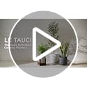 LE TAUCI 30 cm Pots for Plants, Ceramic Large Planters for Indoor Plants, Indoor Plant Pots for Home Garden Patio Office, Outdoor Flower Pots with Drainage Holes and Rubber Plug, Grey