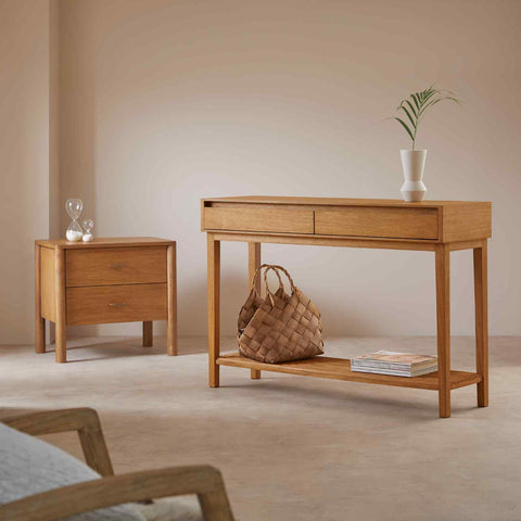 Melia Console Table with Two Drawers