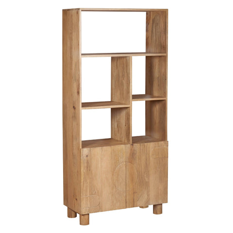Ajmer Solid Wood Bookcase