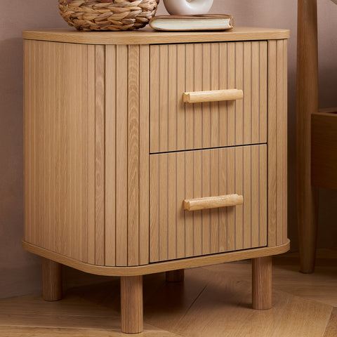 Axel 2 Drawer Bedside Drawer