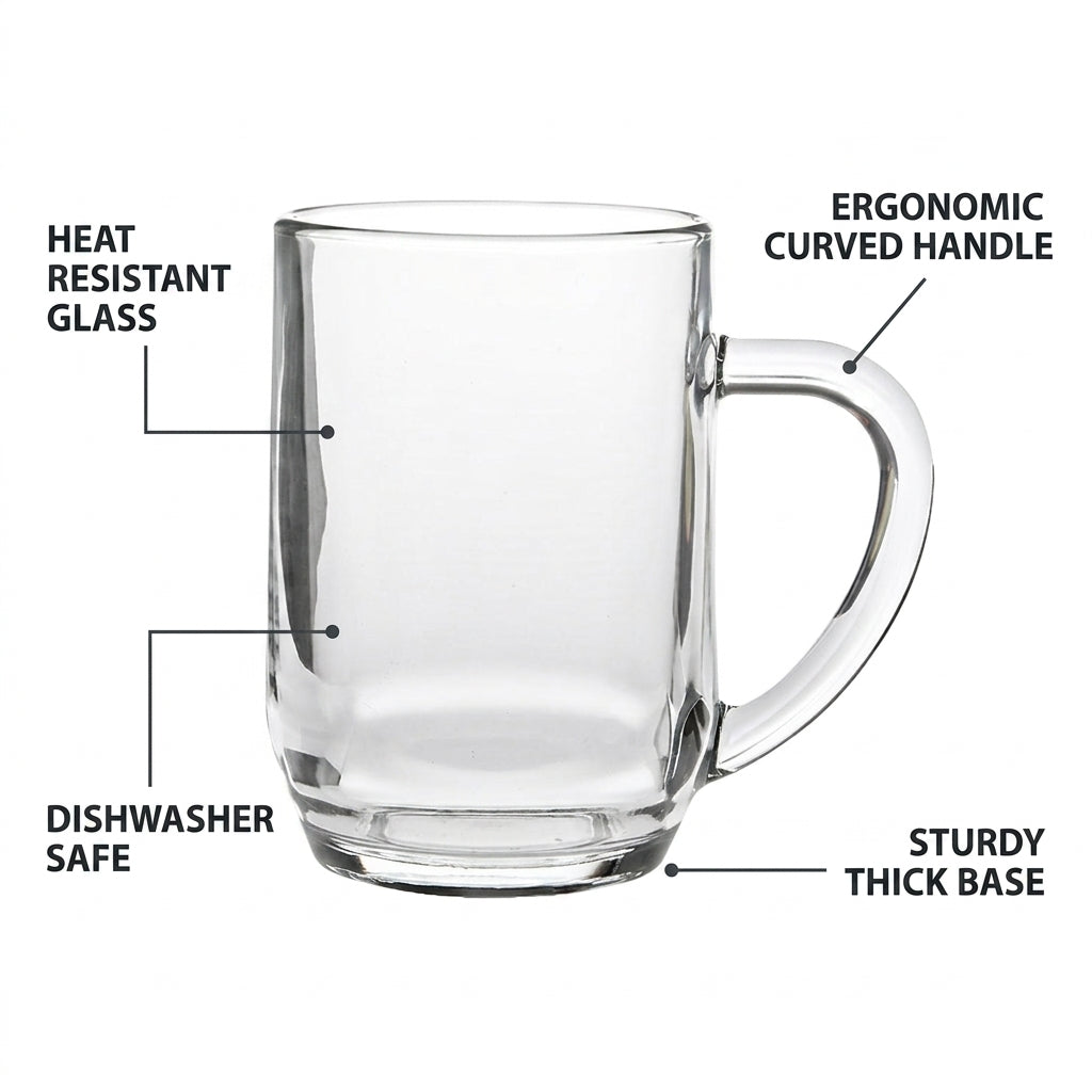 Heritage Glass Tankard - 0.27Ltr