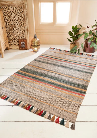 Amara Cotton Hand Loom Rug