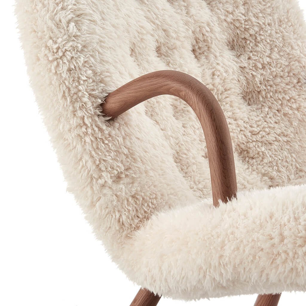 Arctander Clam Armchair Sheepskin, Long Hair