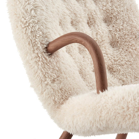 Arctander Clam Armchair Sheepskin, Long Hair