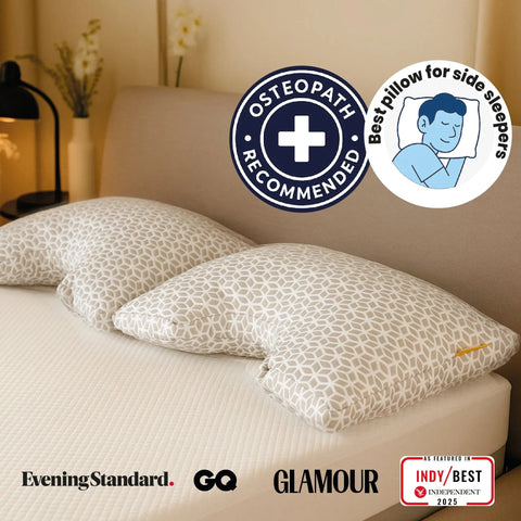 Brightr® MoonHug Adjustable Memory Foam pillow Bundle