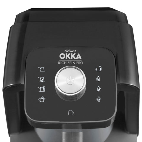 Arzum Okka Rich Spin Pro Turkish Coffee and Hot Beverage Maker, Velvetiser, Milk Frother