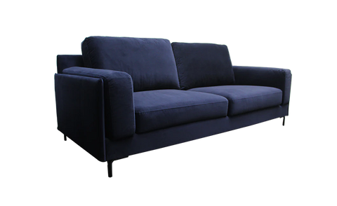 Almera 2 Seater Sofa - Dark Blue