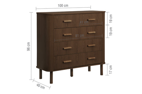 Axel 5 Drawer Chest of Drawer