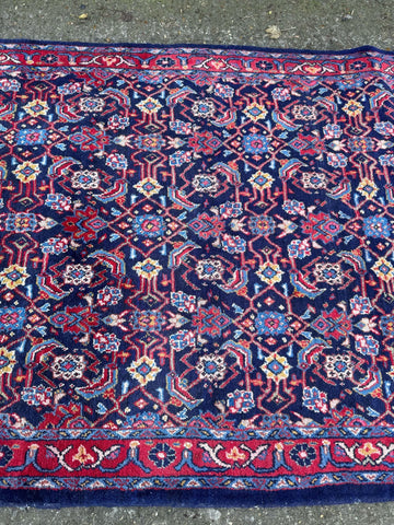 Vintage Handmade Wool Rug / Arak Sourak Sarough/ Handmade 300cm x 133cm