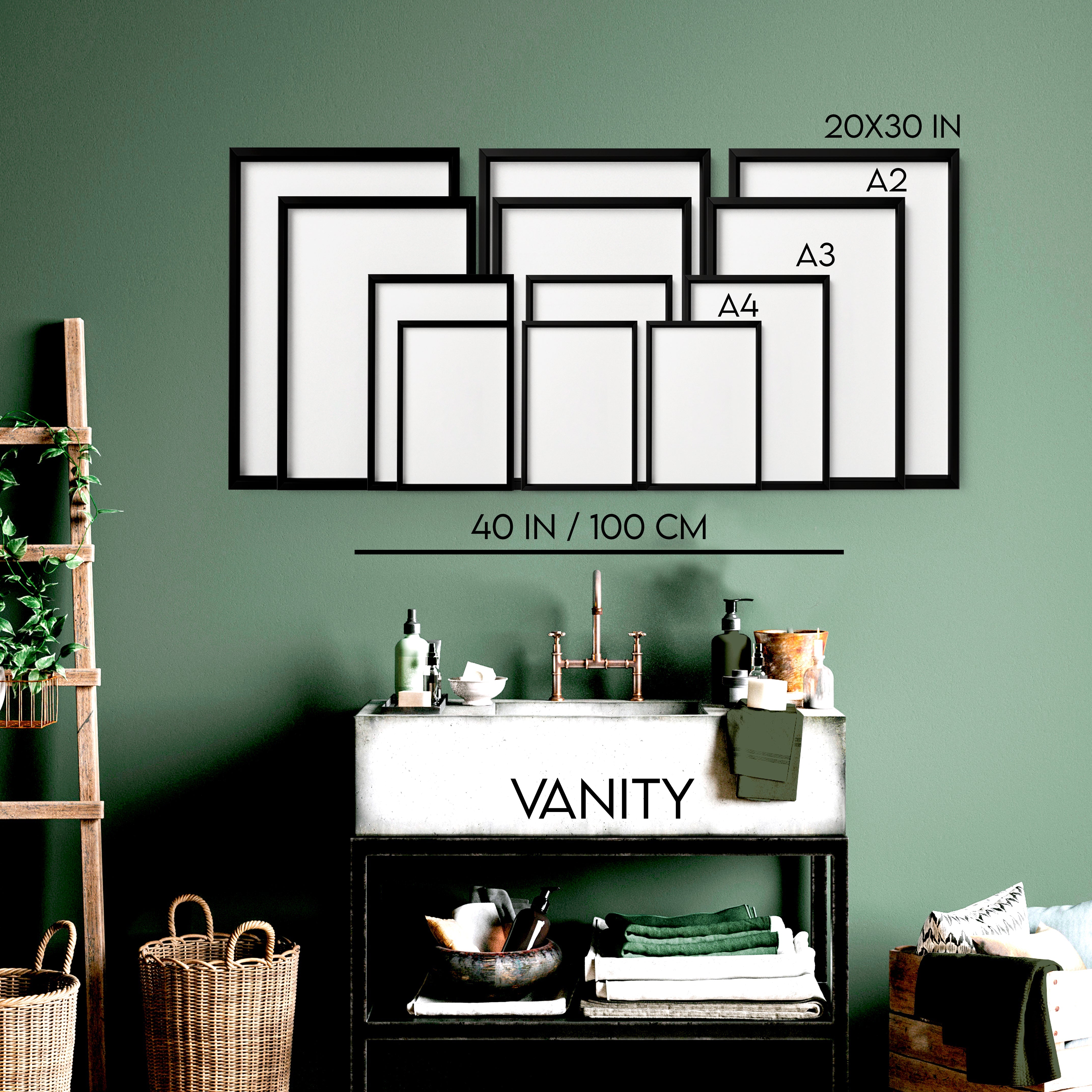 Pictures For Bathrooms Wall | Set of 2 Botanical Wall art Prints