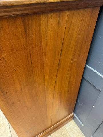 Antique Solid Walnut Chest of Drawers Bedroom Storage Furniture