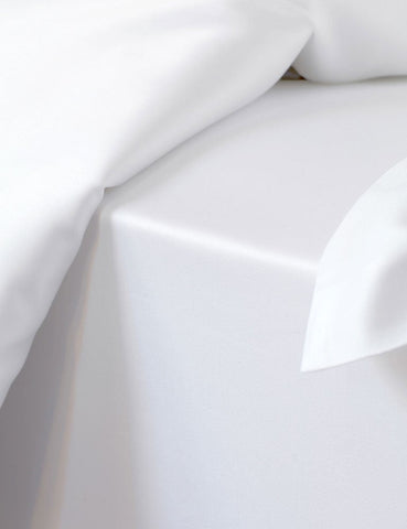 Bamboo Duvet Cover Bed Set in White