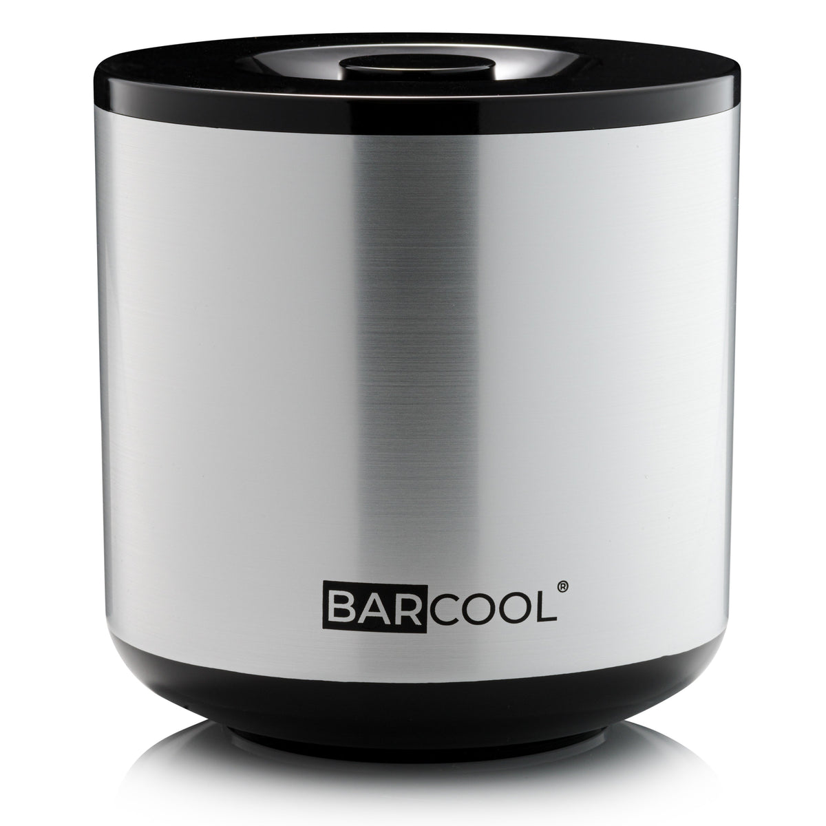 Barcool 4L Ice Bucket Round - Silver