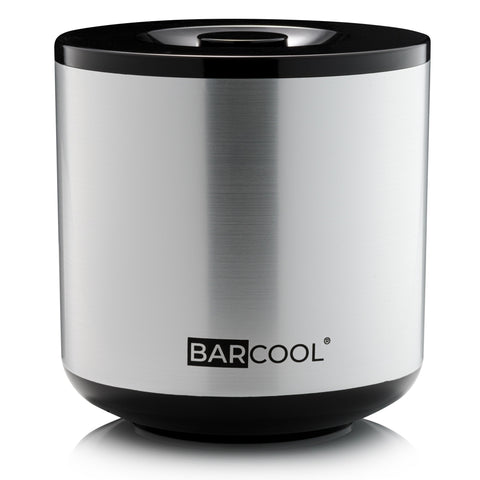 Barcool 4L Ice Bucket Round - Silver
