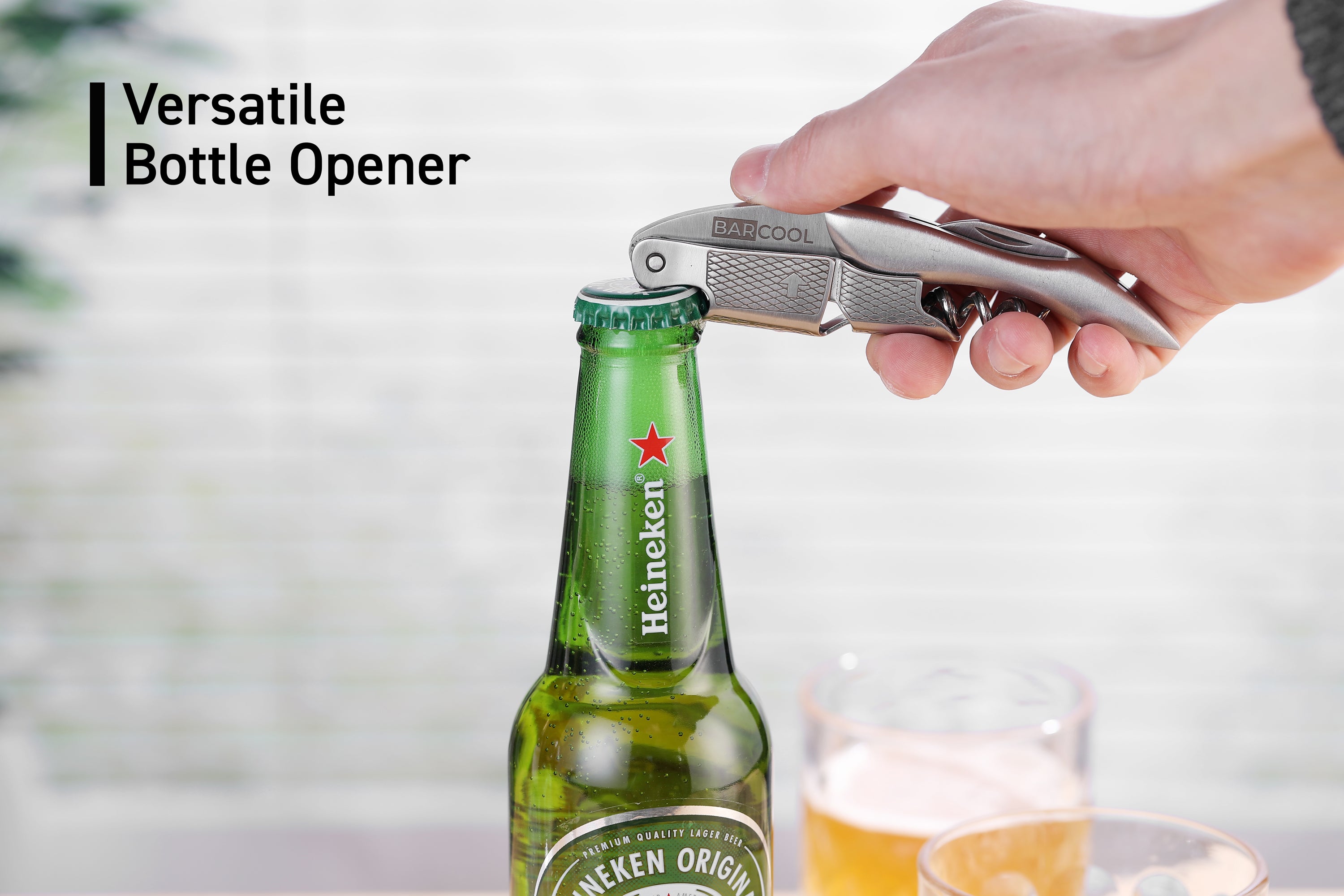 Barcool Wine Opener Stainless Steel
