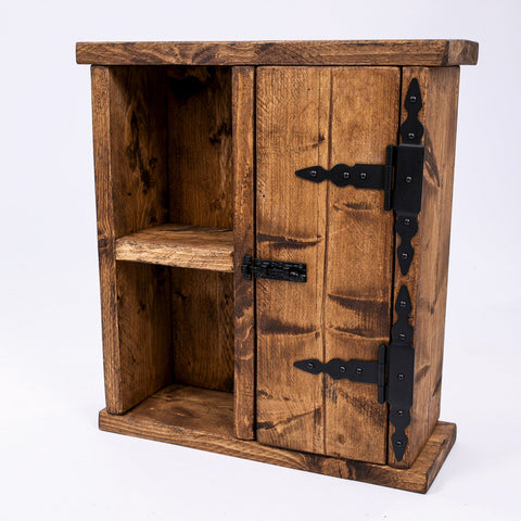 Farmhouse Side Unit - Rustic Wood Cabinet