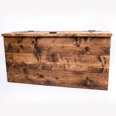 Bespoke Wooden Blanket Box | Rustic Storage Chest