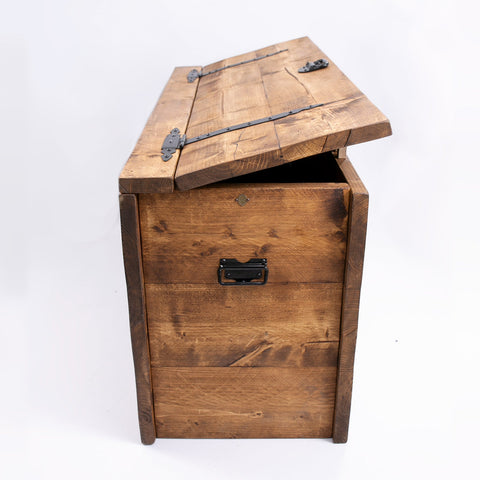 Bespoke Wooden Blanket Box | Rustic Storage Chest