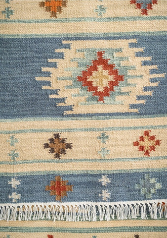 Devika Wool-Rich Kilim Rug