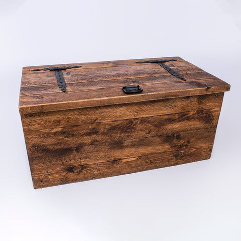 Biophilic Storage Box - Wooden Blanket Box